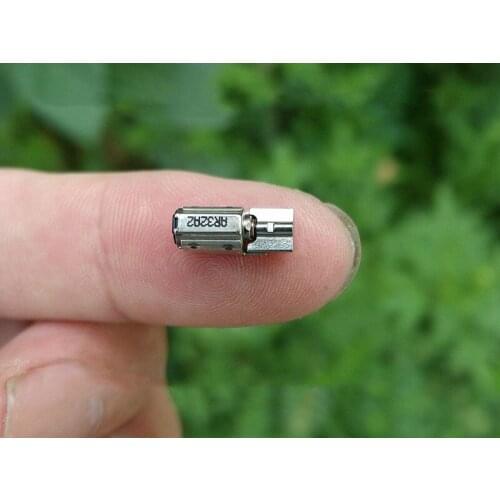 Free shipping 5 pieces 4.5mm*12mm DC1.5V-3V micro hollow cup vibration motor eccentric strong vibration, used in mobile / DIY