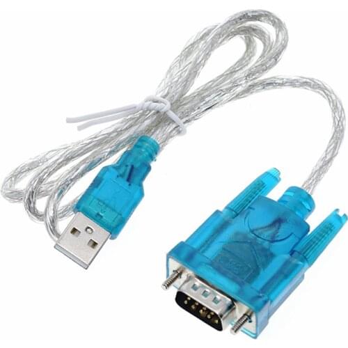 HL-340 New USB to RS232 COM Port Serial PDA 9 pin DB9 Cable Adapter support Windows7-64