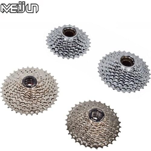 MEIJUN Mountain Bike Rotating Freewheel Card Type Flywheel 7/8/9/10 Speed 11-36T Bicycle Cassette Freewheels