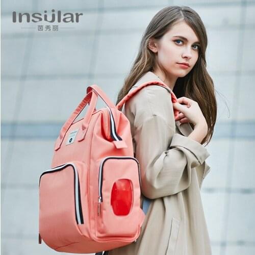 New Style Multi-functional Fashion Shoulder Diaper Bag Large Capacity Mother And Child Supplies Waterproof Backpac