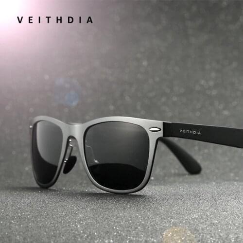 VEITHDIA 2020 Square Polarized Sunglasses Men Mirror Lens UV400 Sun Glasses Driving Sunglasses For Men Eyewear Accessories