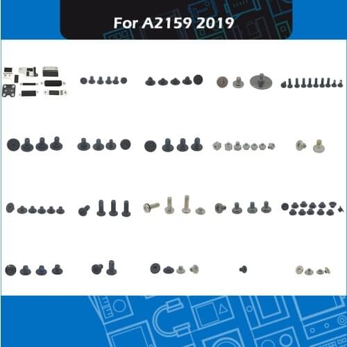 2019 Year Laptop A2159 Internal screws Iron sheet set For Macbook Pro Retina 13" Touchbar A2159 Motherboard Repair EMC 3301