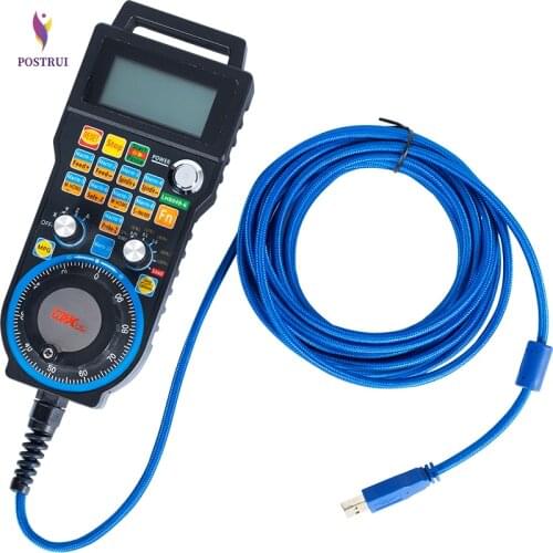 New Wireless USB MPG Pendant Handwheel Mach3 For CNC Mac.Mach 3, 4 axis controller CNC Wireless Handwheel