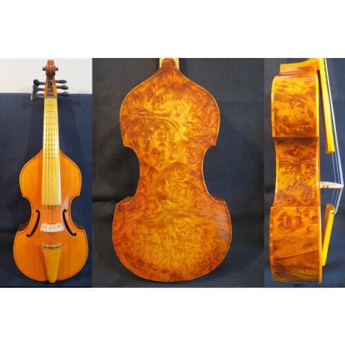 SONG Brand Concert Maestro birds eye 6 strings 14 3/8" viola da gamba #13070