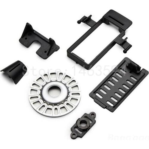 Plastic set for XK DHC-2 A600 RC Airplane Spare parts XK A600 battery case and plastic fixed Free shipping by Register parcel