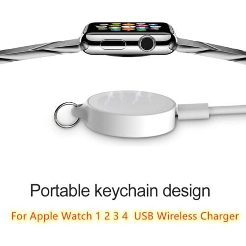 Mini Portable Wireless Charger For Apple IWatch 1 2 3 4 5 Dock Adapter Fast Charging Charger Smart Watch Wireless Charging Base