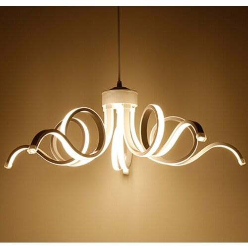 Modern LED Hanging Lamp European Dinning Living Room Pendant Light Lighting Fixtures For Kitchen Suspension Luminaire PL582