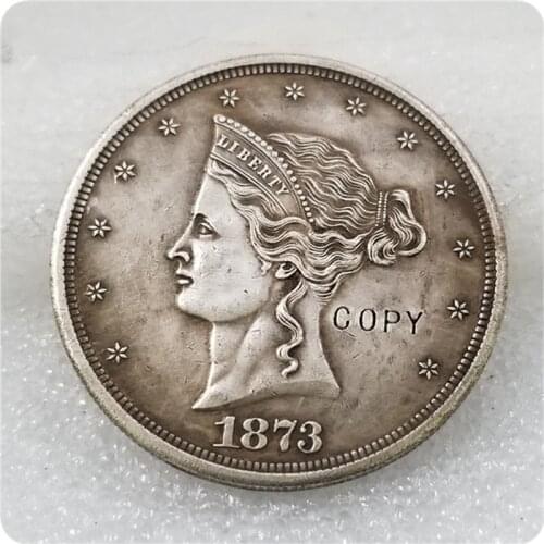USA 1873 Beaded Coronet Trade Dollar Patterns COPY FREE SHIPPING