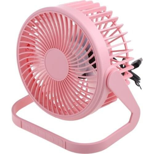 5/6/8 Inches 360° Rotate USB Desk Fan with ON OFF Switch 2 Speeds Air Cooling Fan for Home Office Desktop Car Outdoor Travel
