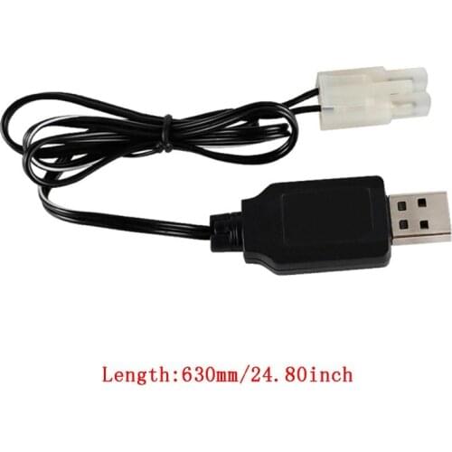 Charging Cable Battery USB Charger Ni-Cd Ni-MH Batteries Pack KET-2P Plug Adapter 8.4V 250mA Output Toys Car