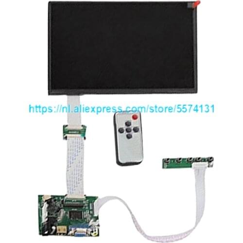 10.1 Ips For Raspberry Pi Monitor 1280 * 800 Tft EJ101IA-01G Hd Lcd Display Remote Driver Board Hdmi 2AV vga For Raspberry