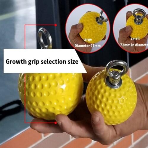 97MM pull up balls cannonball grips for finger grip strength trainer arm muscles practice training tool solid grip force ball