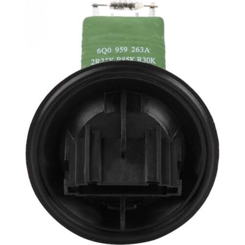 ABS Car Heater Fan Blower Control Resistor for Audi A1 A2 for VW Fox POLO for Skoda Fabia Roomster 6Q0959263 6Q0959263A NEW