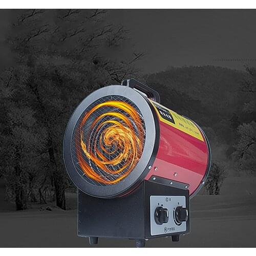 Digital display electric heater Breeding thermostat Factory heating fan Greenhouse industrial heater