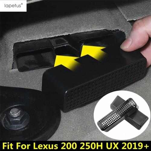 For Lexus 200 250H UX 2019 2020 2021 Car Under Seat Floor Air AC Conditioning Outlet Vent Heater Frame Cover Trim Accessories