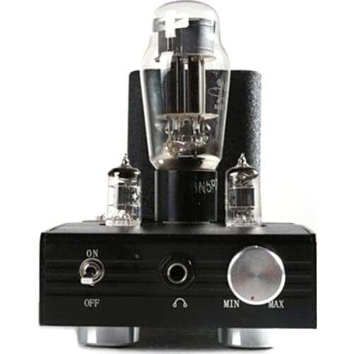 MKDJN-1 portable class A tube headphone amplifier, frequency response: 10Hz-30Hz signal-to-noise ratio: 98dB
