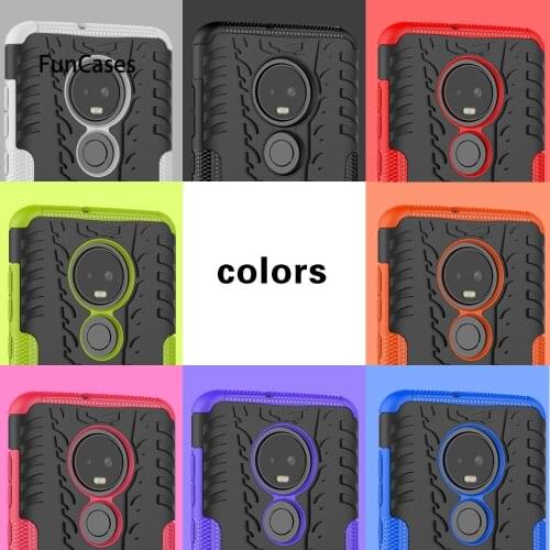 Hybrid Armor Cases For Motorola Moto G7 Plus Dual SIM XT1965 Cases TPU Silicone Heavy Duty Covers For Moto G57Plus Full Housing