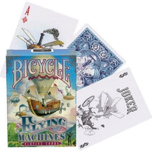Bicycle Flying Machines Playing Cards Standard Poker Size USPCC Limited Edition Deck New Sealed Magic Cards Magic Tricks Props
