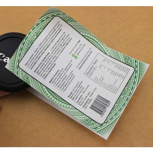 Cheap waterproof serial number label