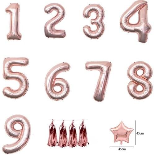 One pcs Bride To Be Digital Came Up Gold Set From Baby Birthday Party Birthday Decoration Aluminum Ballet