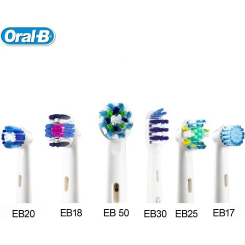 Oral B Electric Toothbrush Head Deep Clean Replaceable Teeth brush Head for D12013/D16523 4 heads EB30/17/18/20/25/50