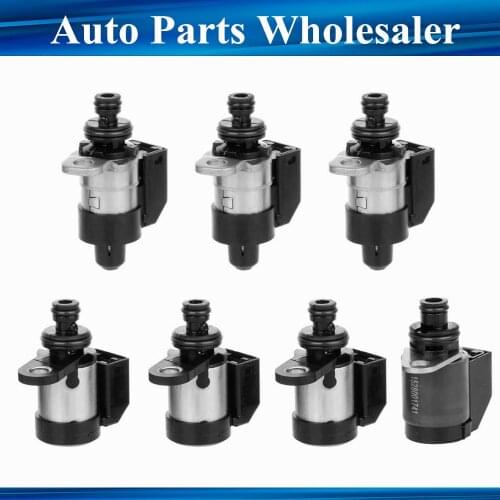 Original Refurbished 7PCS/SET RE5R05A A5SR1/2 5-Speed Automatic Transmission Shift Solenoids Kit 2002UP