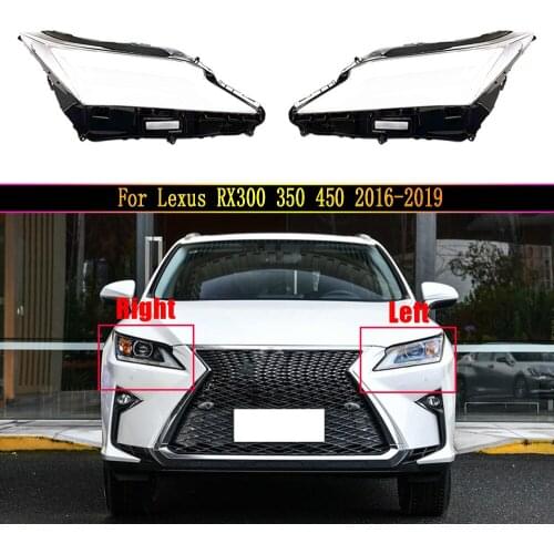 Headlight Lens For Lexus RX300 350 450 2016 2017 2018 2019 Car Headlamp Cover Replacement Auto Shell