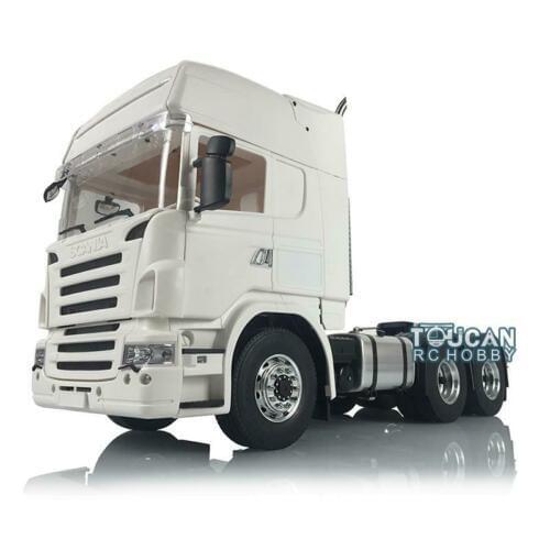 RC 1/14 LESU 6*6 Metal Chassis Motor Hercul Sca 802C Cabin Model Chimney THZH0588-SMT2