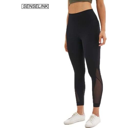 SENSELINK Womens Sports High Waist Yoga Pants Pants Stretch Pants Indoor Fitness Yoga Pants Sports Pants Womens