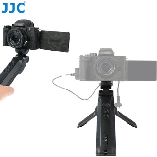 JJC DMW-SHGR1 Remote Control Tripod Grip for Panasonic Lumix G100 / G110 S5 S1 S1R S1H G95 G85 G9 G85 GH5 GH5s FZ1000II Camera