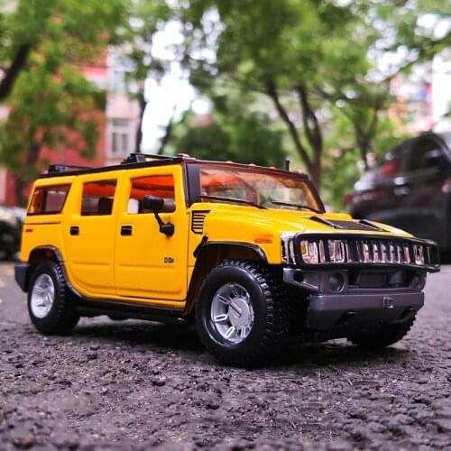 1:27 HUMMER H2 2003 SUV Alloy Car Model Diecasts & Toy Vehicles Collection Car Toy Boy Birthday gifts