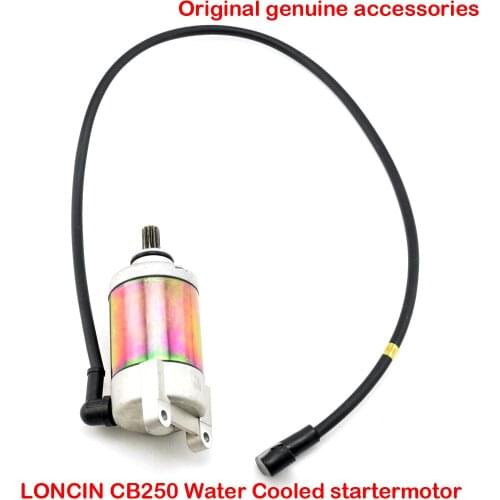 Motorcycle 10 Teeth 10T Electric Starter start Motor For Loncin 250cc Water Cooled Engine Parts ATV Quad Dirt Pit Bike