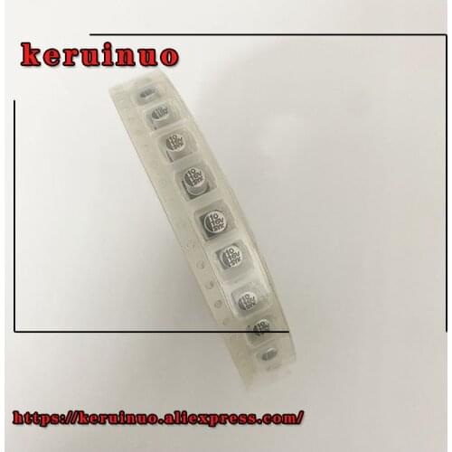 100pcs 10uF 16V NCC MV Series 4x5mm 16V10uF SMD Chip Type motherboard capacitor