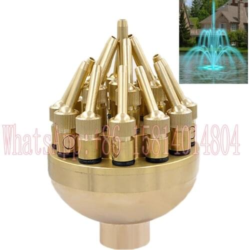 2 inch adjustable Fountain nozzle,Fountain Sprinkler,Pond Sprinkler nozzle,landscape sprinkler,Music Fountain