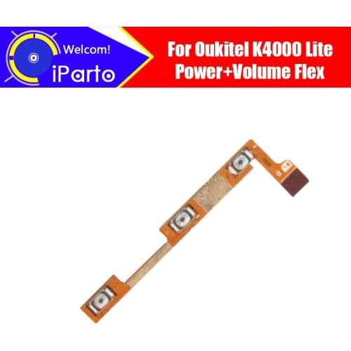 5.0"Oukitel K4000 Lite Side Button Flex Cable 100% Original Power + Volume Button FPC repair parts for K4000 Lite