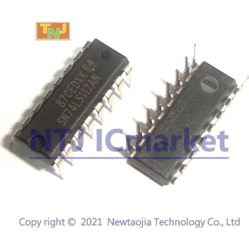 5 PCS SN74LS112AN DIP-16 74LS112 74LS112AN Dual J-K Negative-Edge-Triggered Flip-Flops With Clear And Preset 16-PDIP Chip IC