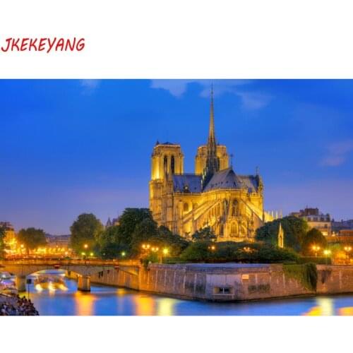 5D DIY square/round Diamond Painting Notre Dame de Paris Cross Stitch Diamond Embroidery Pattern Rhinestone home decor J1007