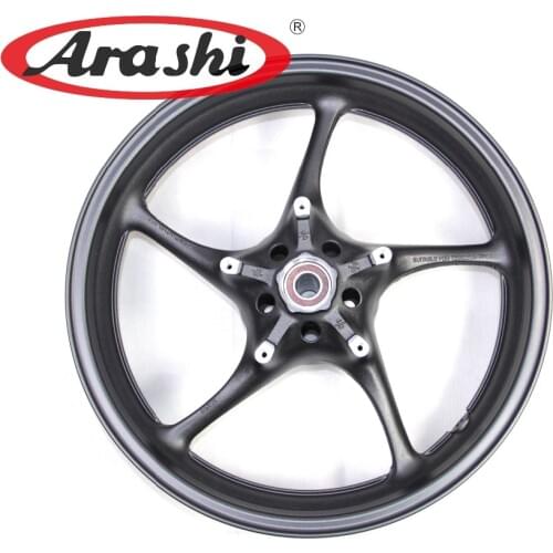 Arashi YZF R6 R1 06-12 Front Wheel Rim Rims For YAMAHA YZF-R6 YZF-R1 2006-2012 2011 2010 2009 2008 2007 Matte Black FZ1 06-09