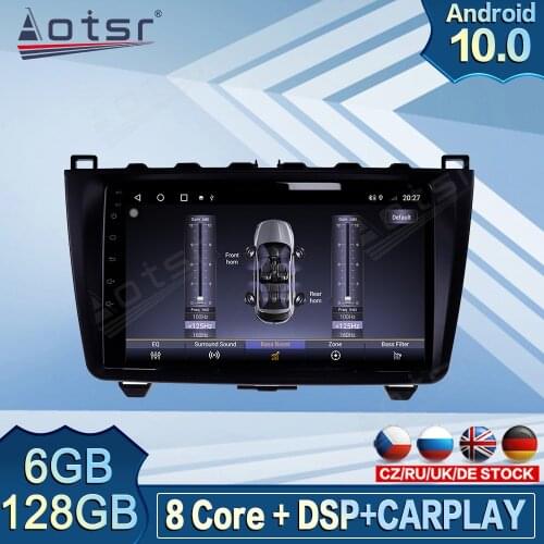 128GB Carplay Car Multimedia DVD Player For Mazda 6 2008 - 2012 Android Radio GPS Navigation Video Touch Screen Head Unit Stereo