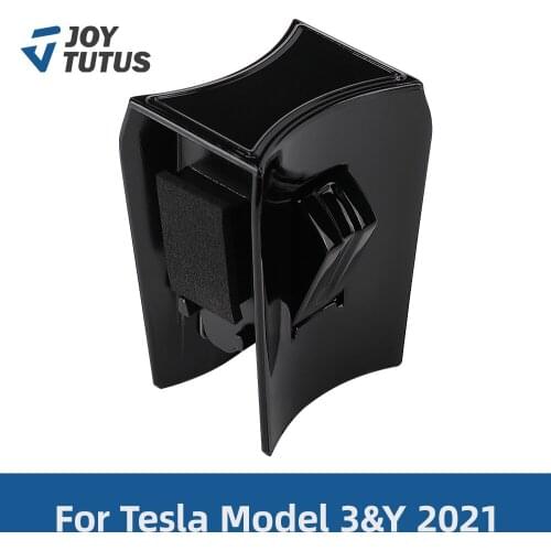 Car Cup Holder Clip for Tesla Model 3 2021 Model Y 2021 Car Cup Holder Limiter Partition ABS Reduce Shaking