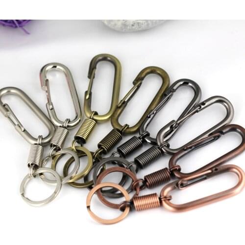 Carabiner keychain key holder waist hanging key chain high quality retro sleutelhanger chaveiro llaveros hombre