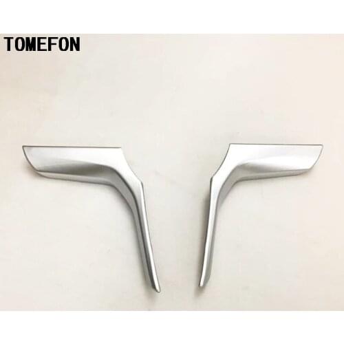 For BMW 5 Series G30 2017 2018 ABS Chrome Steering Wheel Decorative Cover Trim Sticker