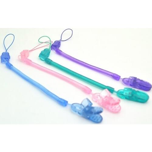 Baby Infant Stretchable Anti-fall Nipple Pacifier Toys Chain Clips Holder Nipple Teether Fittings Retractable Pacifier Clips