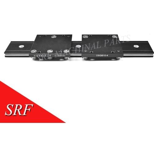 50mm width Double axis linear guide rail OSGR10 L=1000mm with OSGB10 linear bearing block for machine