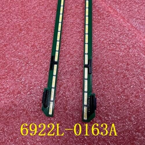 Kit 2 PCS 57LED 537mm LED backlight strip for LG 49UF850V 49UF8507 6916L2086B 6916L2087B 6922L-0163A 49 V15 SA UD