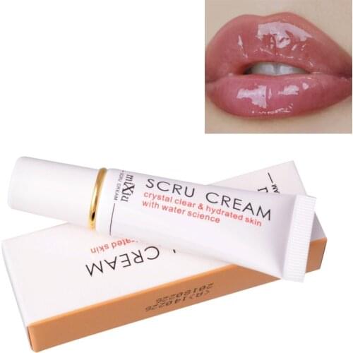 Shea Butter Lip Scrub Makeup Nourishing Moisturizing Lipbalm Anti Aging Exfoliating Full Lip Balm Remove Dead Skin Lip Care