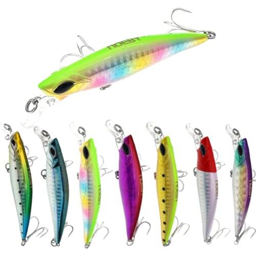 Noeby 4pcs 9cm 21g wobblers Hard Bait sinking 0.5-2.0m Minnow Crank Fishing lures Salt water tackle sinking lure