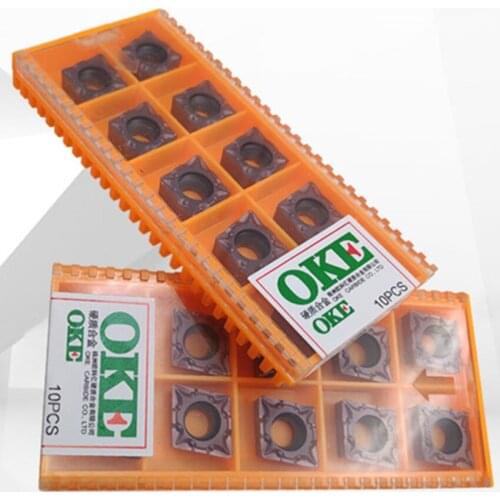 OKE CCMT120404-OTM OP1215/CCMT120408-OTM OP1215/CCMT120404-OTM OP1315/CCMT120408-OTM OP1315 CNC carbide inserts 10PCS/BOX