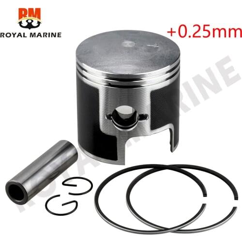 12110-94400-025 piston and piston ring (79.25MM) pinston set for Suzuki DT40 DT40C 12140-94400-025 boat motor parts