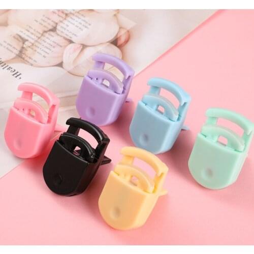 Portable Mini Eyelash Curlers Eye Lashes Curling Clip False Eyelashes Cosmetic Beauty Makeup Tool Clip Makeup Tools Accessories